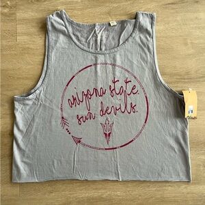 NWT Blue 84 Cotton Arizona State Sun Devils Tank Top SZ M